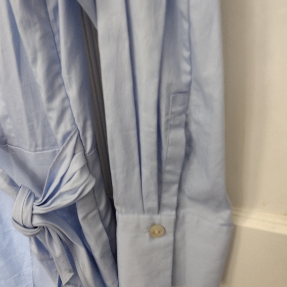 Vince Wrap Bodice Shirt Dress size 6 NWT - Picture 7 of 17